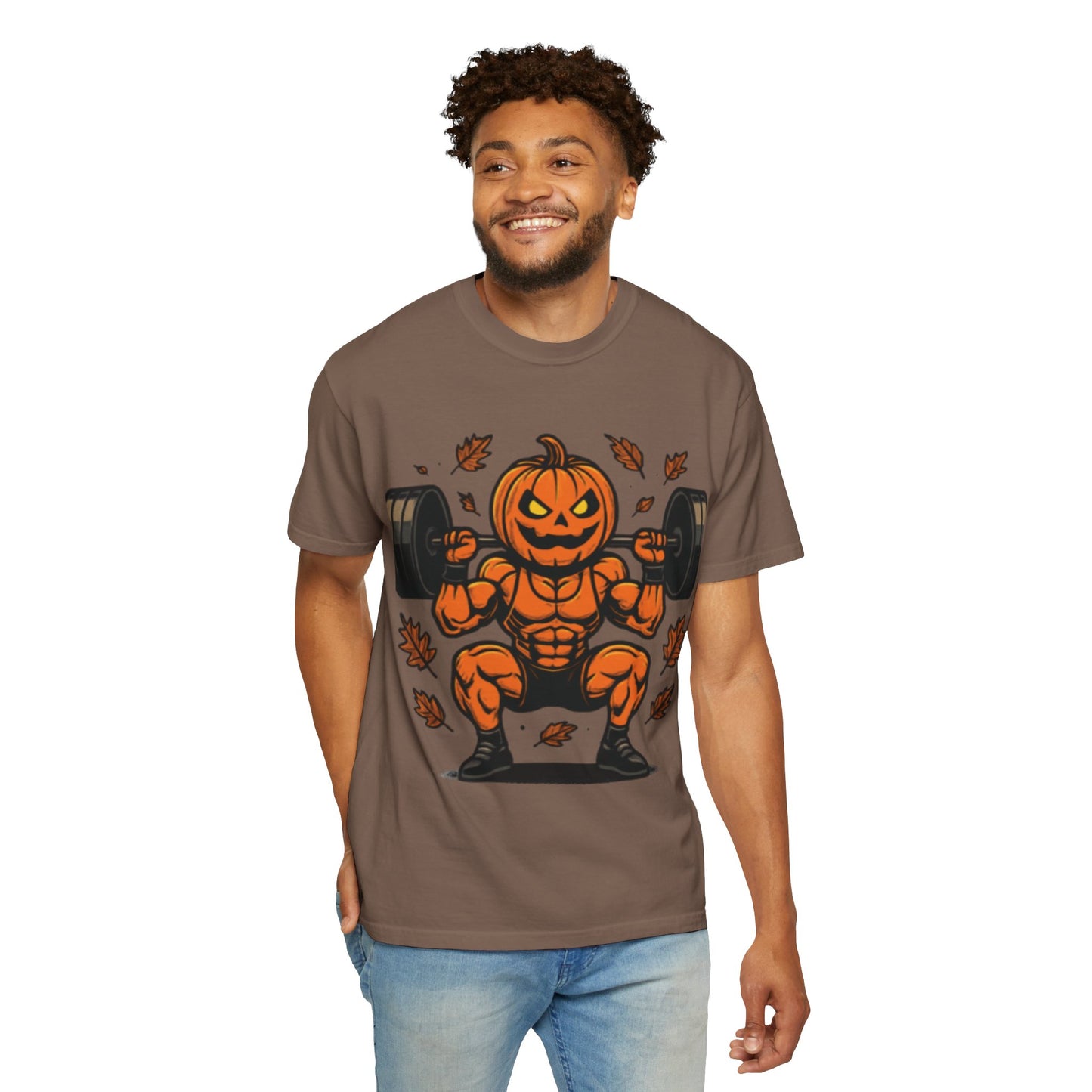 🩸 MAD Flexorcist: "Pumpkin Power" Tee Tagline: Smash PRs, not pumpkins.