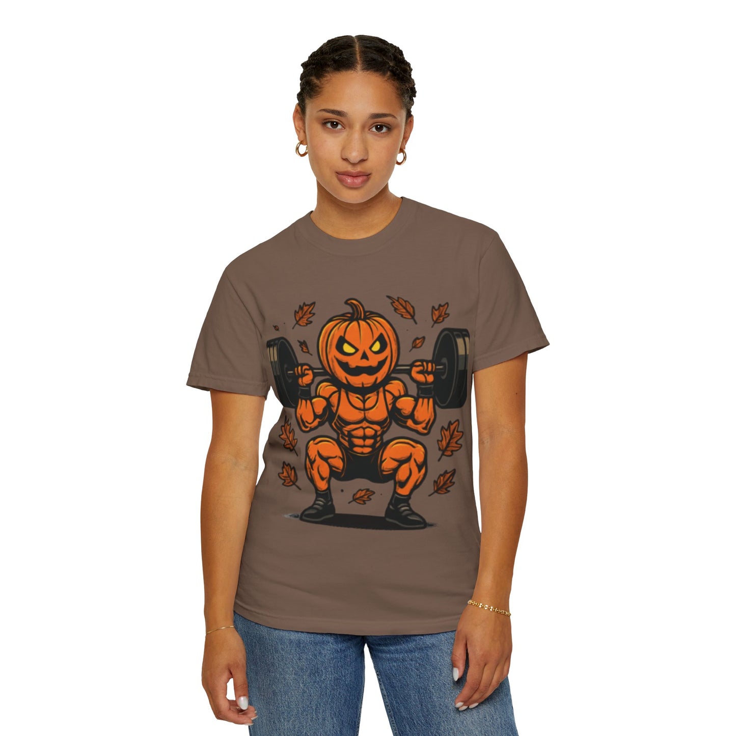 🩸 MAD Flexorcist: "Pumpkin Power" Tee Tagline: Smash PRs, not pumpkins.