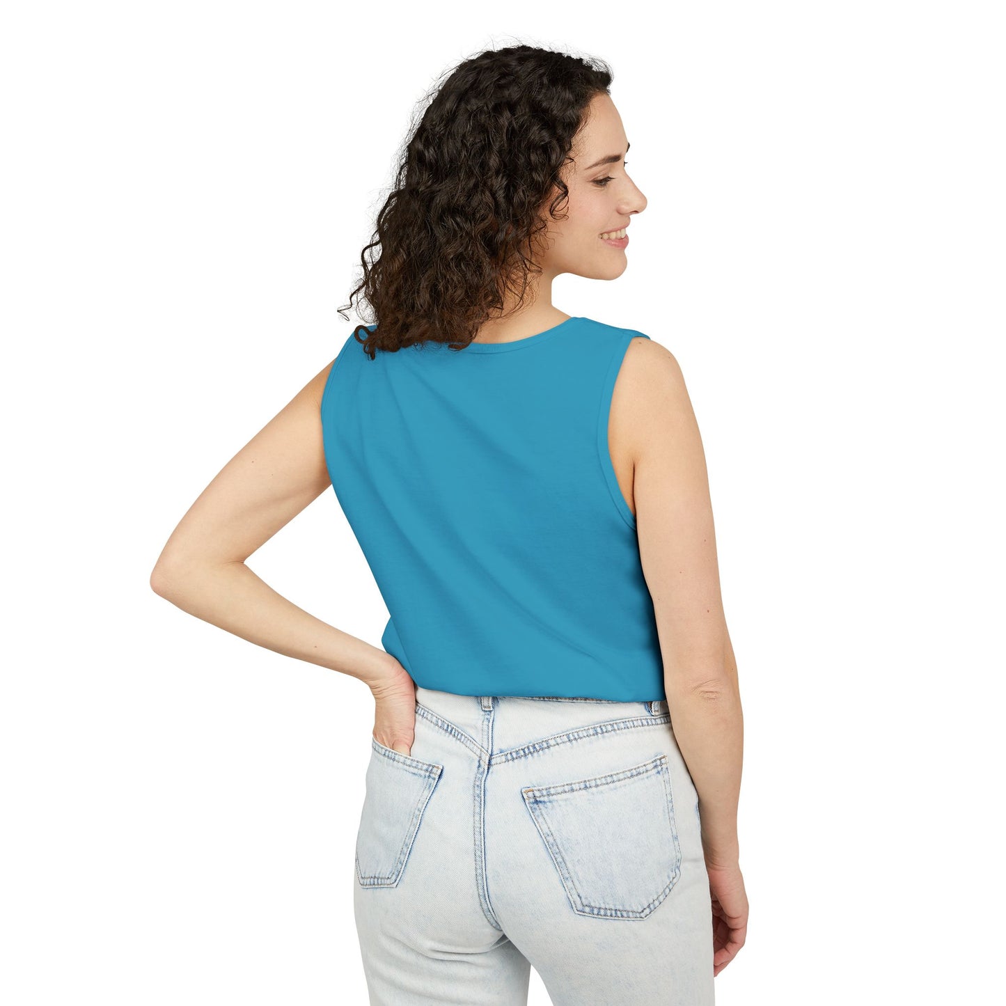 BeachBones Summer -Unisex Garment-Dyed Tank Top