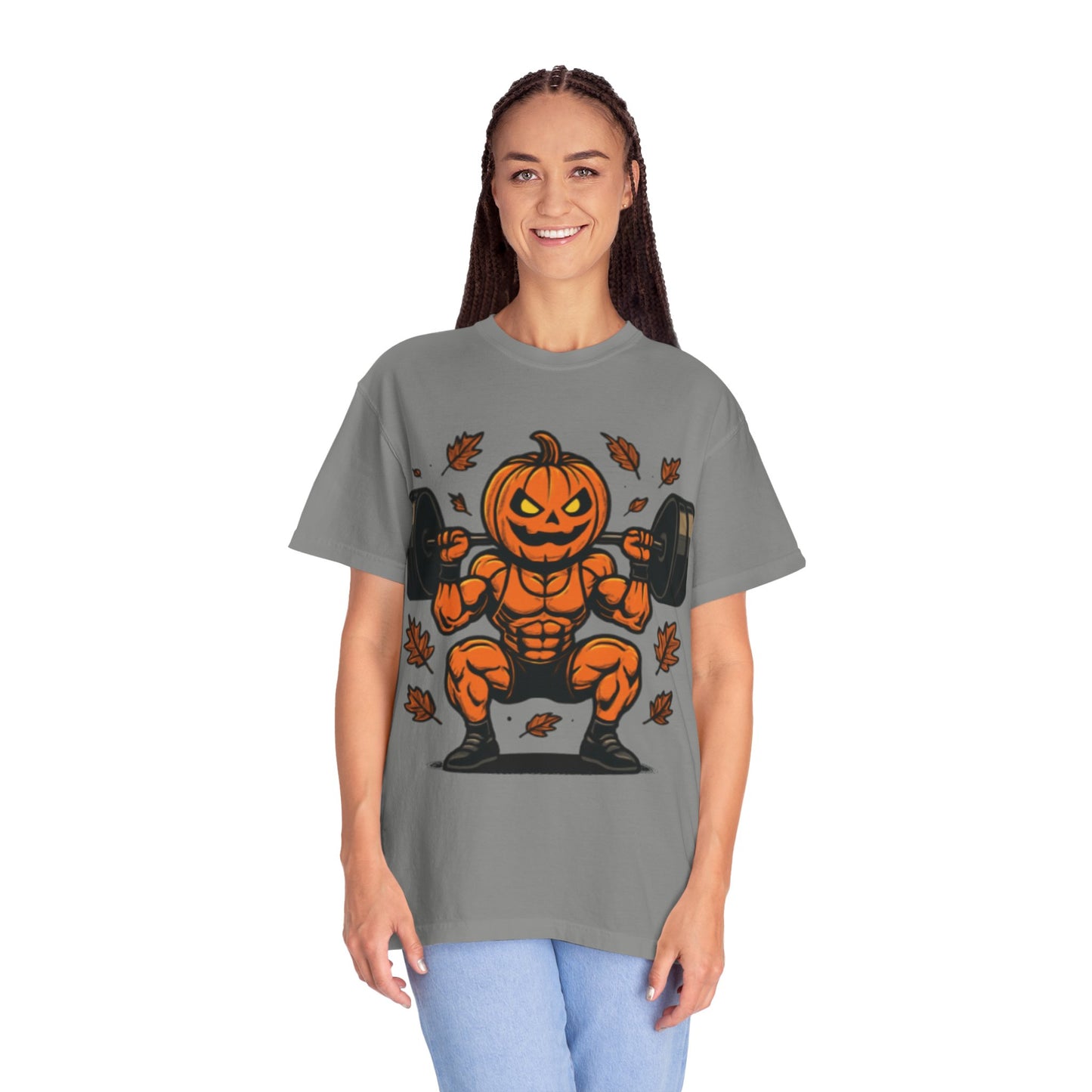 🩸 MAD Flexorcist: "Pumpkin Power" Tee Tagline: Smash PRs, not pumpkins.