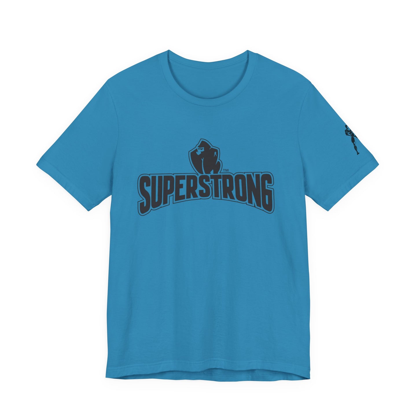 Superstrong Unisex Tee | Motivational T-Shirt, Fitness Apparel, Gift for Athletes, Workout Wear, Casual Street Style