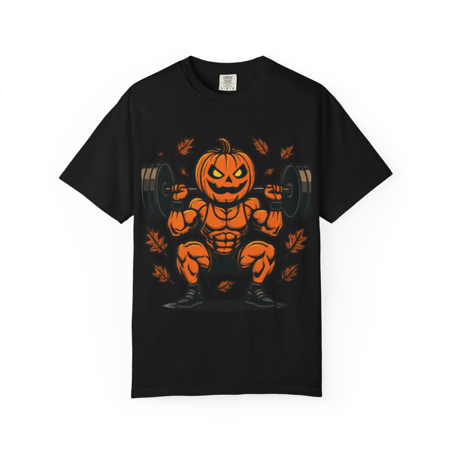 🩸 MAD Flexorcist: "Pumpkin Power" Tee Tagline: Smash PRs, not pumpkins.