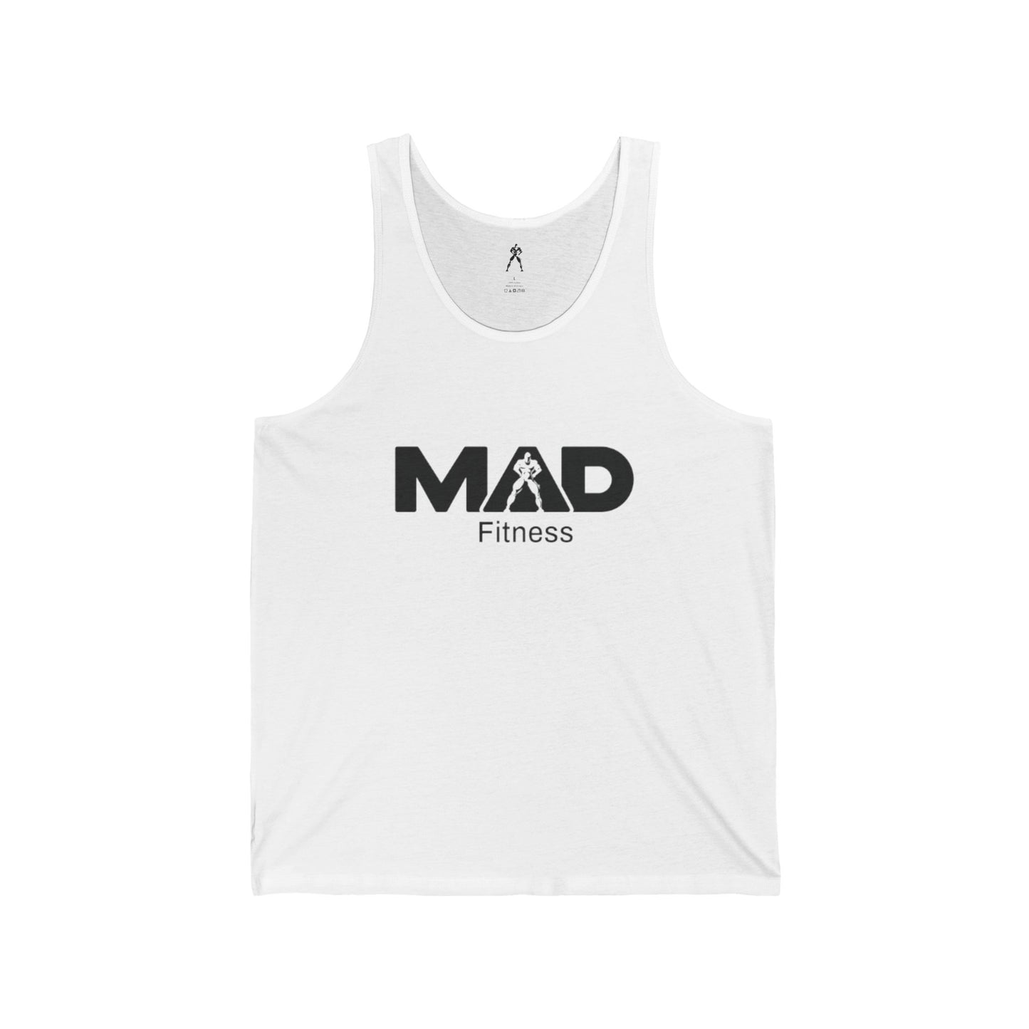 MAD Fitness TANK. - Training Unisex Jersey Tank - Motivational Workout Apparel