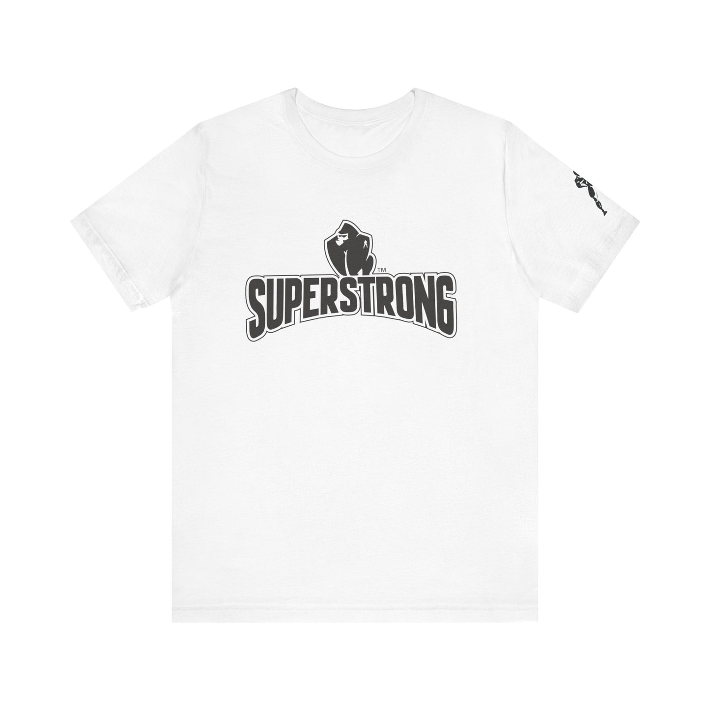 Superstrong Unisex Tee | Motivational T-Shirt, Fitness Apparel, Gift for Athletes, Workout Wear, Casual Street Style