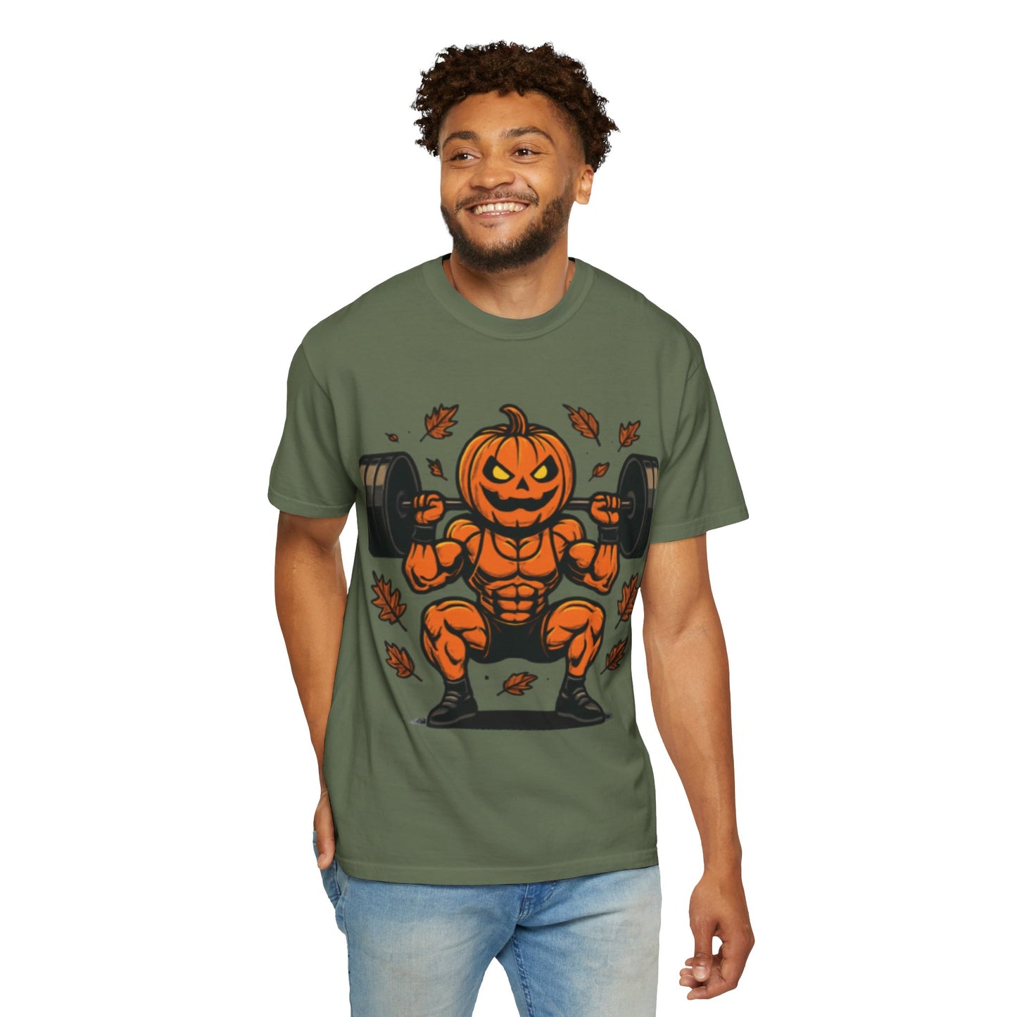 🩸 MAD Flexorcist: "Pumpkin Power" Tee Tagline: Smash PRs, not pumpkins.