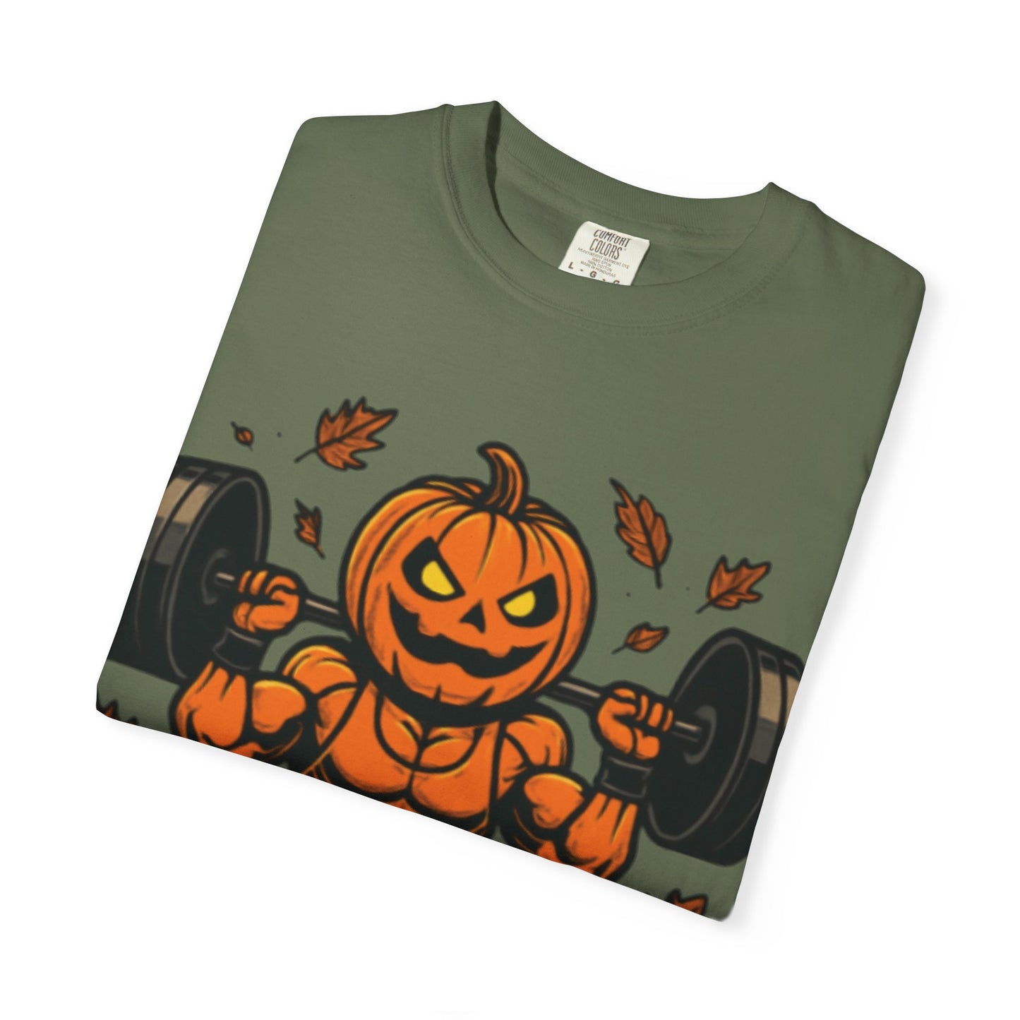 🩸 MAD Flexorcist: "Pumpkin Power" Tee Tagline: Smash PRs, not pumpkins.