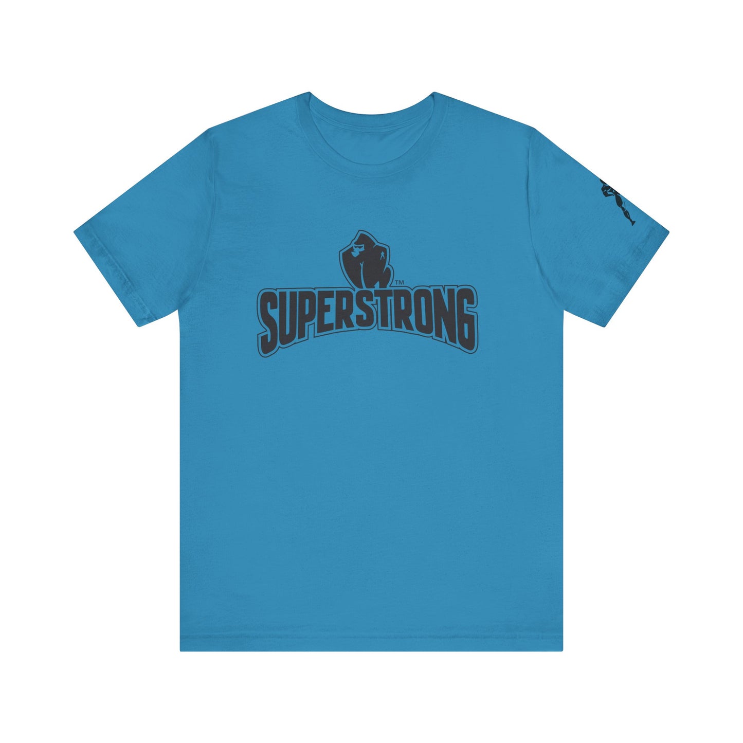 Superstrong Unisex Tee | Motivational T-Shirt, Fitness Apparel, Gift for Athletes, Workout Wear, Casual Street Style