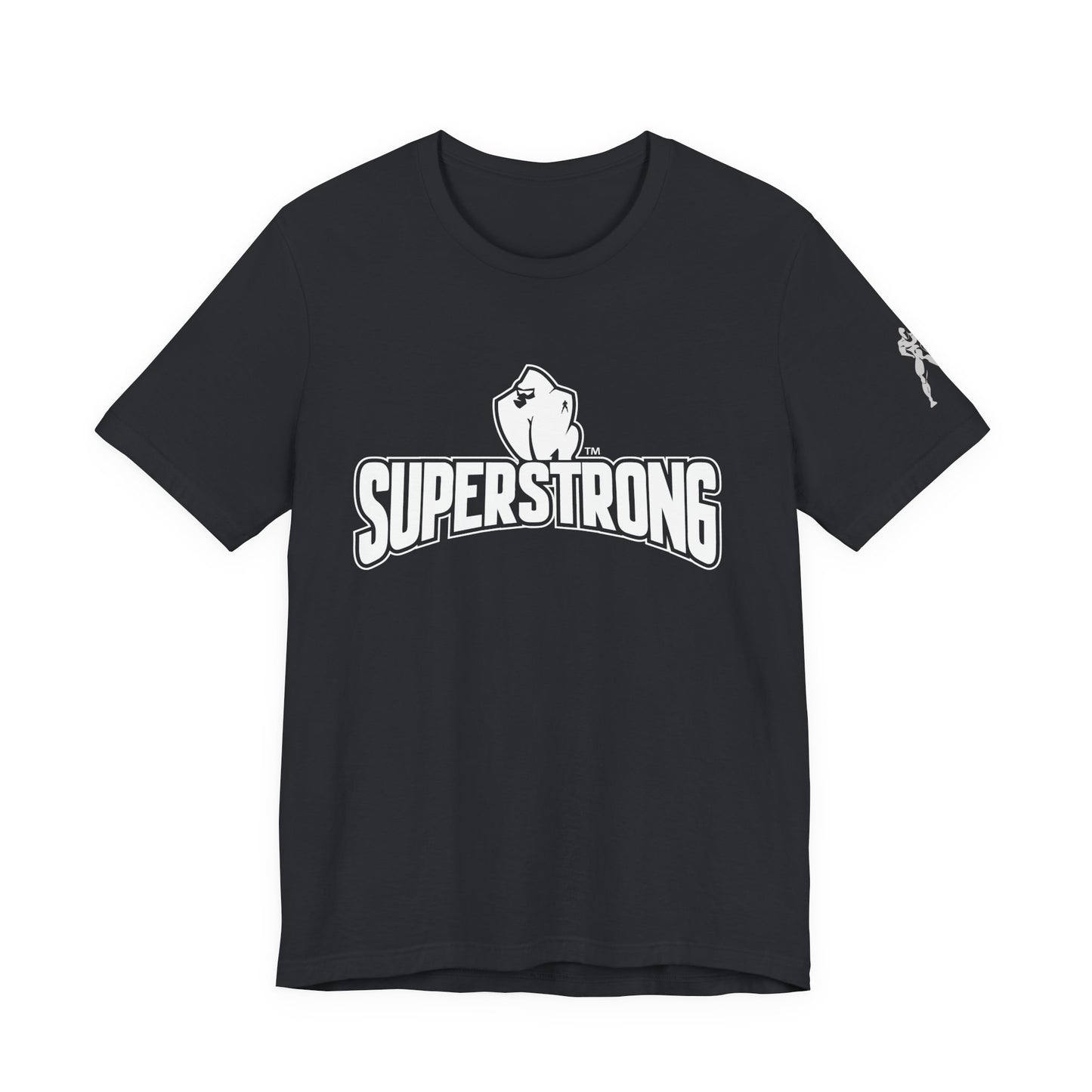 Superstrong Unisex Tee | Motivational T-Shirt, Fitness Apparel, Gift for Athletes, Workout Wear, Casual Street Style