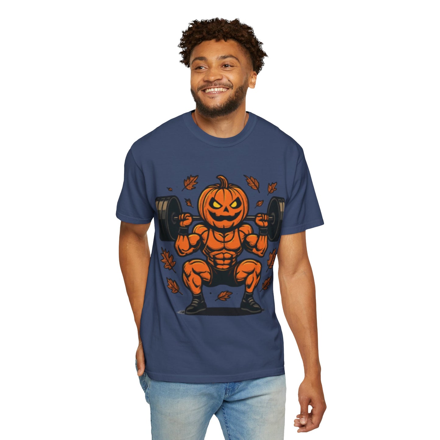 🩸 MAD Flexorcist: "Pumpkin Power" Tee Tagline: Smash PRs, not pumpkins.