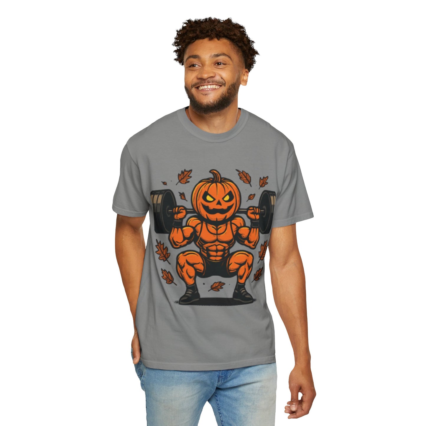 🩸 MAD Flexorcist: "Pumpkin Power" Tee Tagline: Smash PRs, not pumpkins.