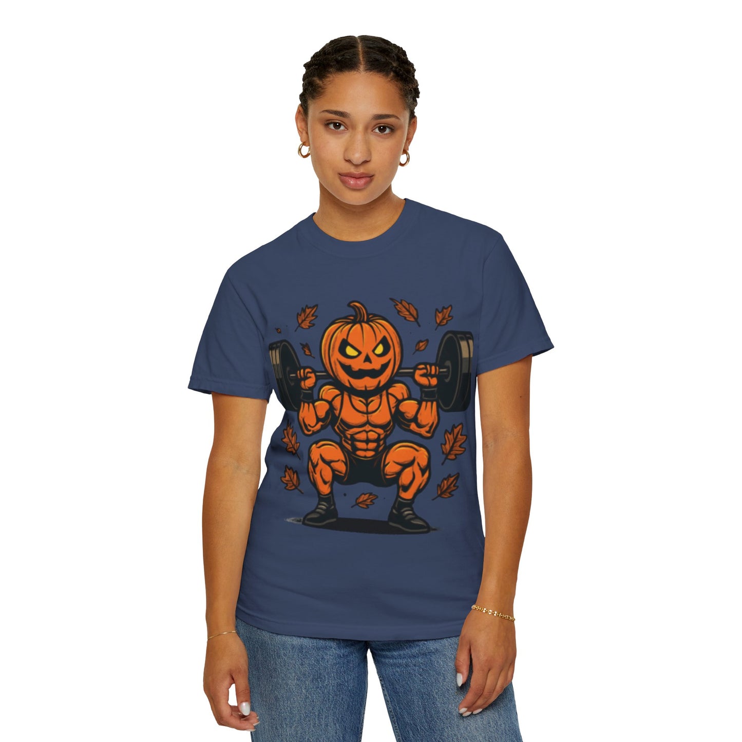 🩸 MAD Flexorcist: "Pumpkin Power" Tee Tagline: Smash PRs, not pumpkins.