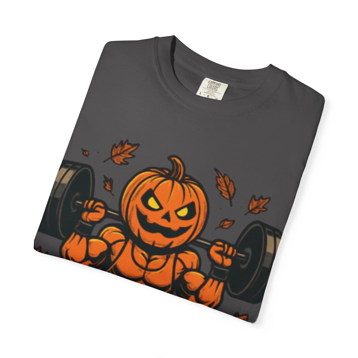 🩸 MAD Flexorcist: "Pumpkin Power" Tee Tagline: Smash PRs, not pumpkins.