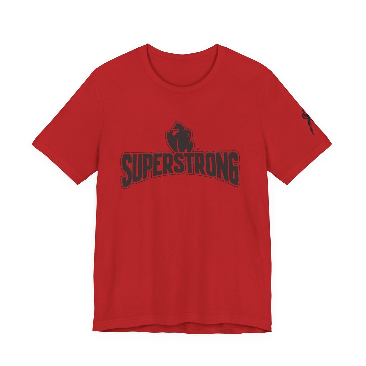 Superstrong Unisex Tee | Motivational T-Shirt, Fitness Apparel, Gift for Athletes, Workout Wear, Casual Street Style