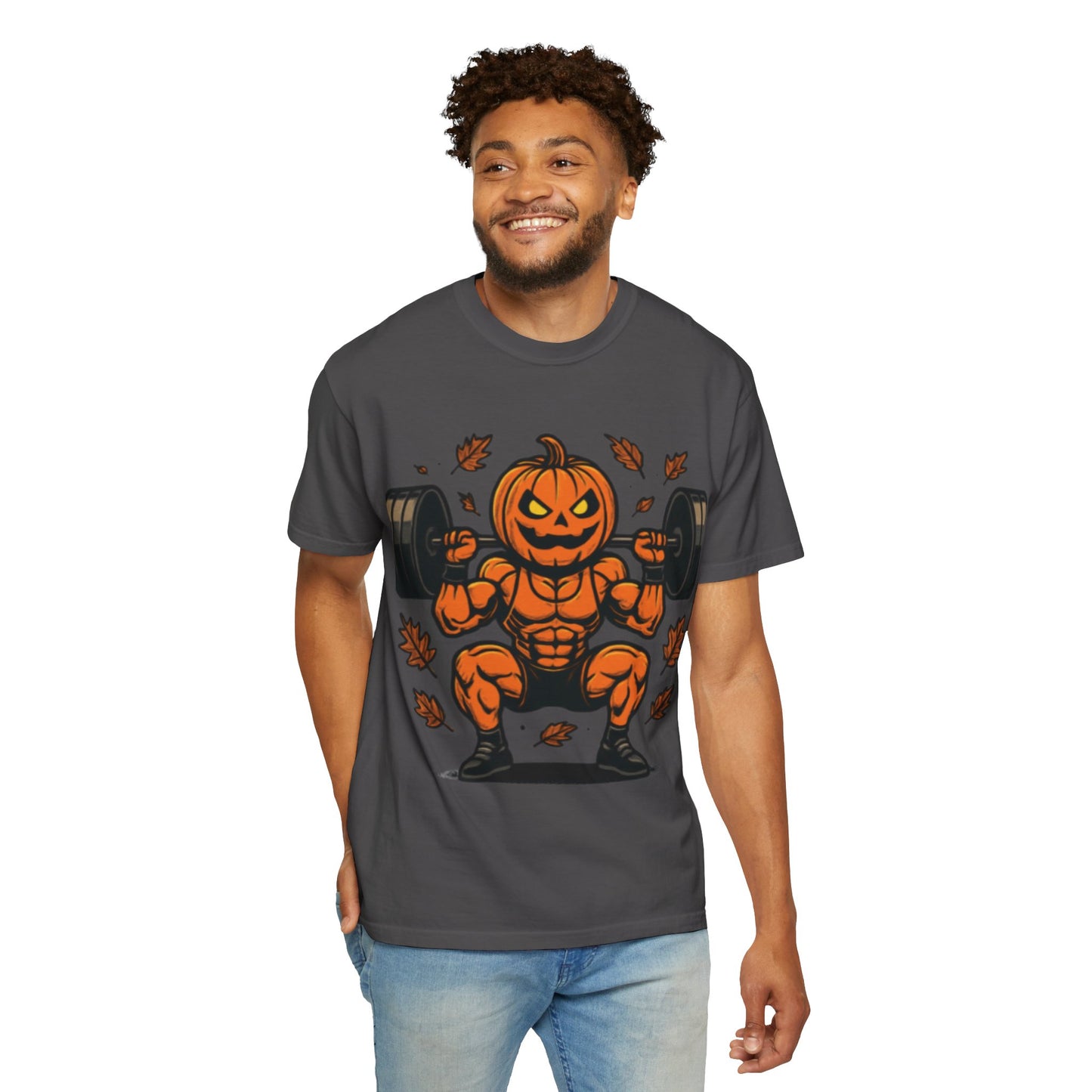🩸 MAD Flexorcist: "Pumpkin Power" Tee Tagline: Smash PRs, not pumpkins.