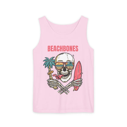 BeachBones Summer -Unisex Garment-Dyed Tank Top
