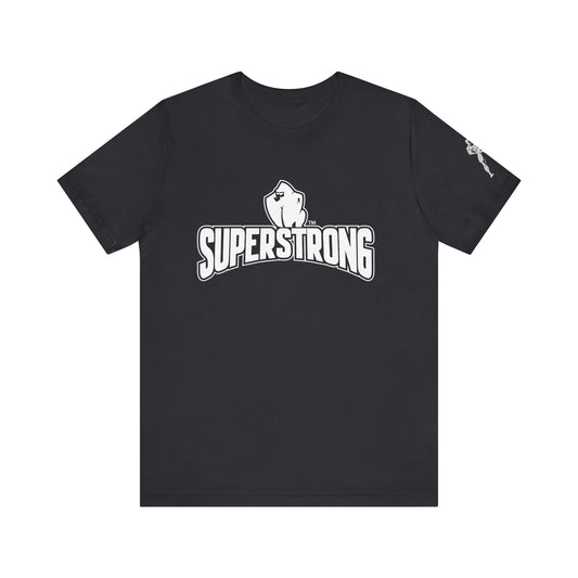 Superstrong Unisex Tee | Motivational T-Shirt, Fitness Apparel, Gift for Athletes, Workout Wear, Casual Street Style