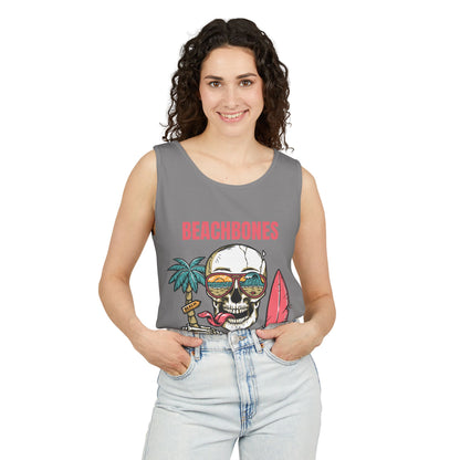 BeachBones Summer -Unisex Garment-Dyed Tank Top