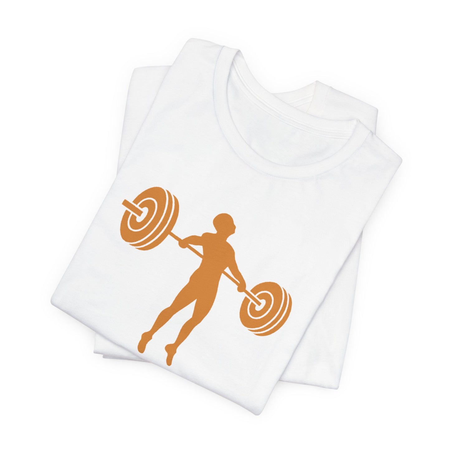 CueTees: The Long Pull Tee- Barbell Gym Tee