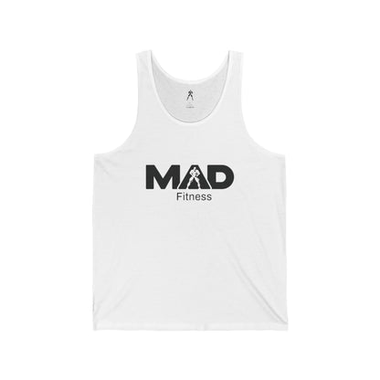 MAD Fitness TANK.   - Training Unisex Jersey Tank - Motivational Workout Apparel