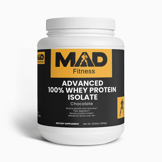 MAD PROTEIN - Chocolate-Clean Muscle-Building Fuel for MAD Results — Especially After 40.