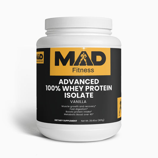 MAD PROTEIN - Vanilla-Clean Muscle-Building Fuel for MAD Results — Especially After 40.