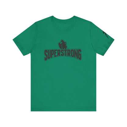 Superstrong Unisex Tee | Motivational T-Shirt, Fitness Apparel, Gift for Athletes, Workout Wear, Casual Street Style