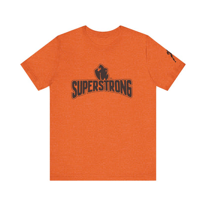 Superstrong Unisex Tee | Motivational T-Shirt, Fitness Apparel, Gift for Athletes, Workout Wear, Casual Street Style