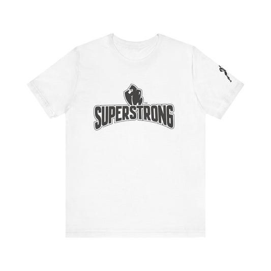 Superstrong Unisex Tee | Motivational T-Shirt, Fitness Apparel, Gift for Athletes, Workout Wear, Casual Street Style