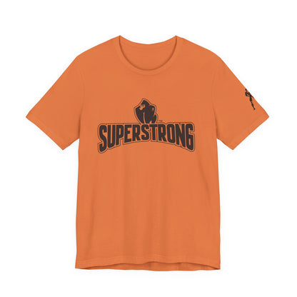Superstrong Unisex Tee | Motivational T-Shirt, Fitness Apparel, Gift for Athletes, Workout Wear, Casual Street Style