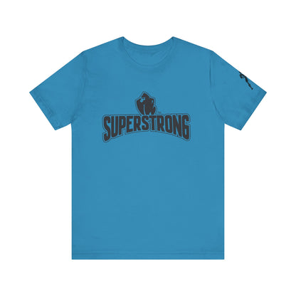 Superstrong Unisex Tee | Motivational T-Shirt, Fitness Apparel, Gift for Athletes, Workout Wear, Casual Street Style