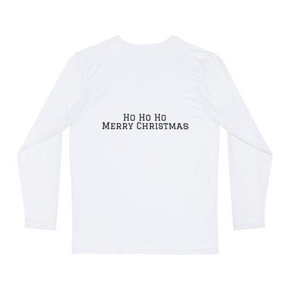 Personalized -  Custom Christmas Crew Long Sleeve Shirt — 'Clause' Reindeer Holiday Tee