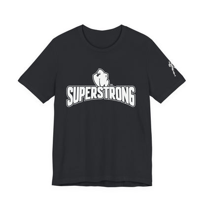 Superstrong Unisex Tee | Motivational T-Shirt, Fitness Apparel, Gift for Athletes, Workout Wear, Casual Street Style