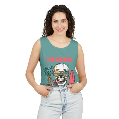 BeachBones Summer -Unisex Garment-Dyed Tank Top