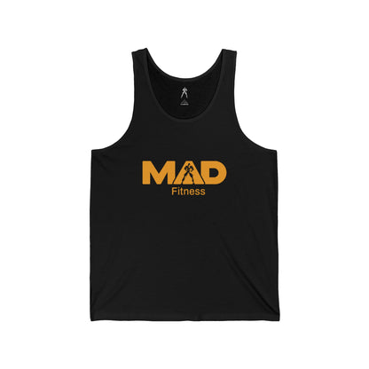 MAD Fitness TANK.   - Training Unisex Jersey Tank - Motivational Workout Apparel