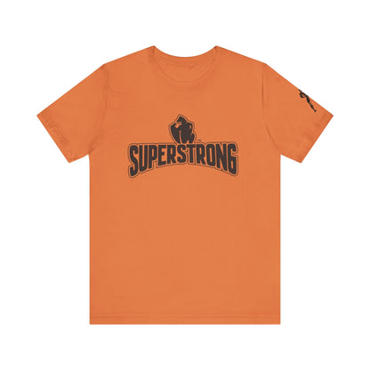Superstrong Unisex Tee | Motivational T-Shirt, Fitness Apparel, Gift for Athletes, Workout Wear, Casual Street Style