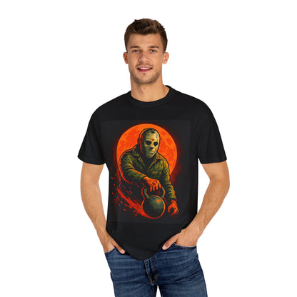 The MAD Flexorcist “Killer Kettlebell” Tee  Jay and his Kb , Halloween Apparel Tee