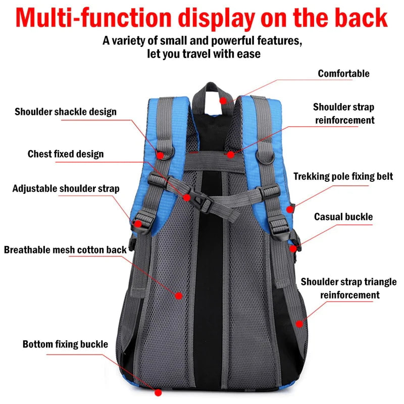 40L  Backpack School Book Bag USA