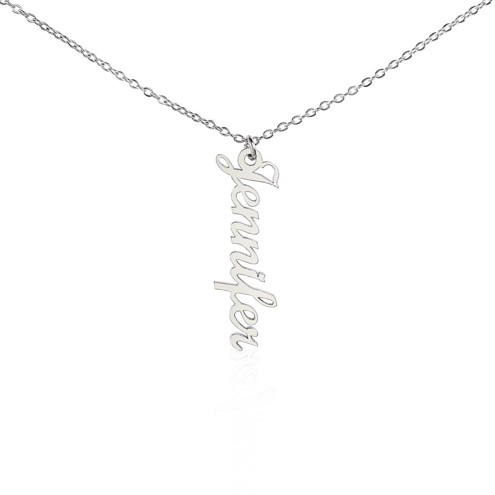 Verticharm: Personalized Name Necklace