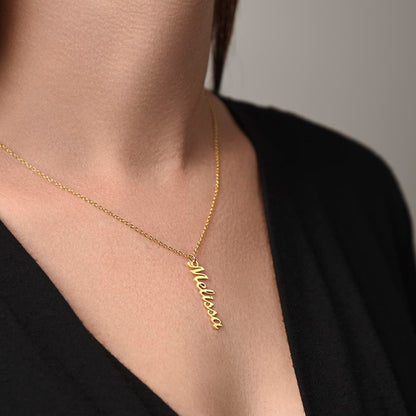 Verticharm: Personalized Name Necklace