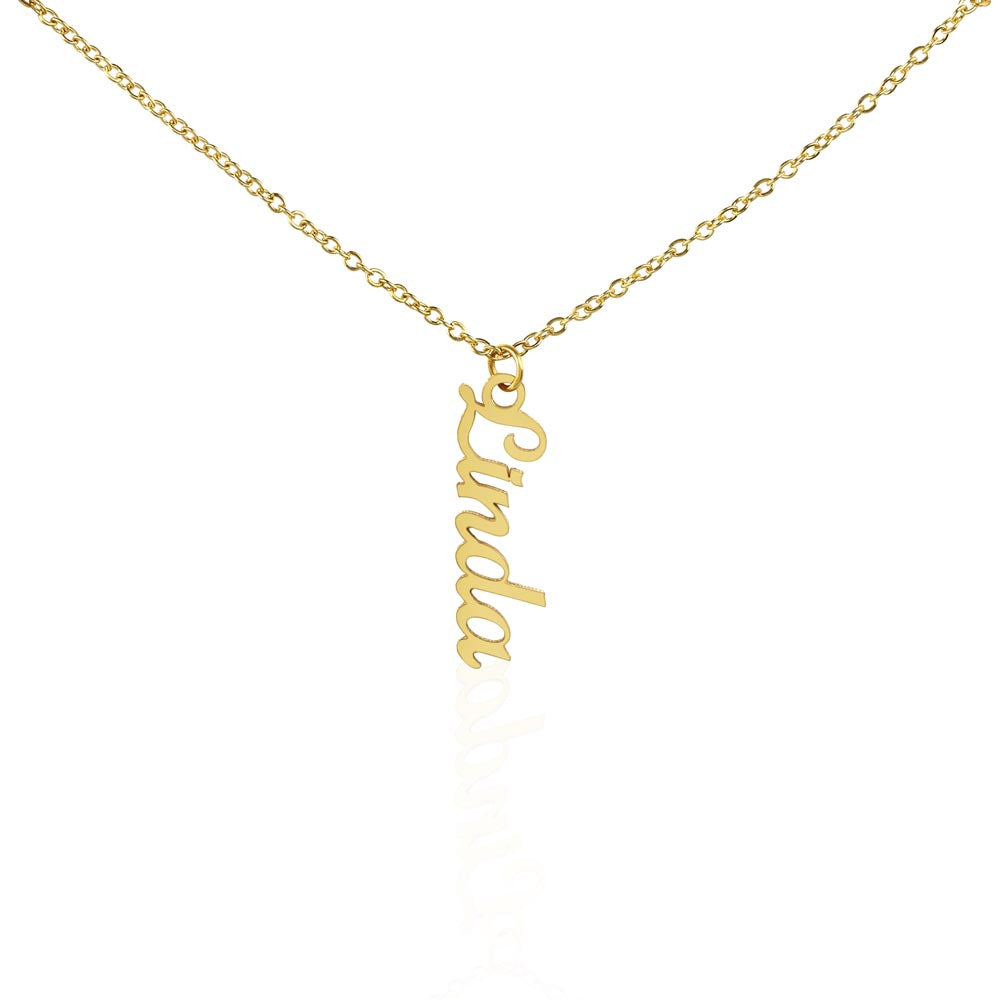 Verticharm: Personalized Name Necklace