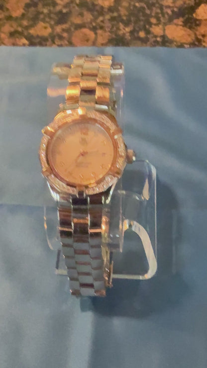 TAG Heuer Aquaracer Blue Mother of Pearl Diamond Women's Watch - WAF1419.BA0824