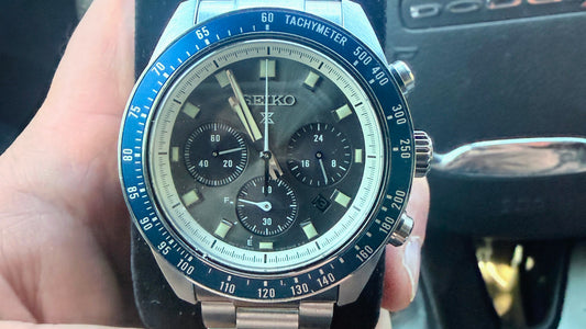 Seiko Prospex Speedtimer Solar Chronograph